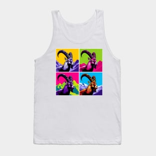 Mountain Majesty - Pop Art Alpine Ibex Tank Top